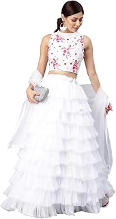 Readymade Embroiderred Work Lehenga choli for Women Wedding Party Wear