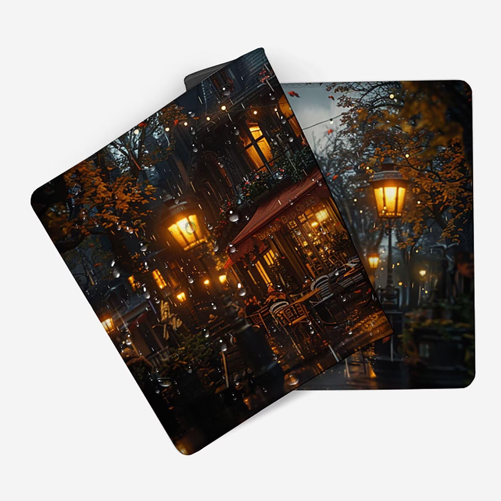 Città Tappetino Mouse Gaming xxl 1000 x 500 mm, Tappetino Scrivania Paesaggio Con Bordi Cuciti, Presa Stabile su Superfici Lisce, Impermeabile Antiscivolo Mouse Pad per Gaming Accessori Regalo b2-28D