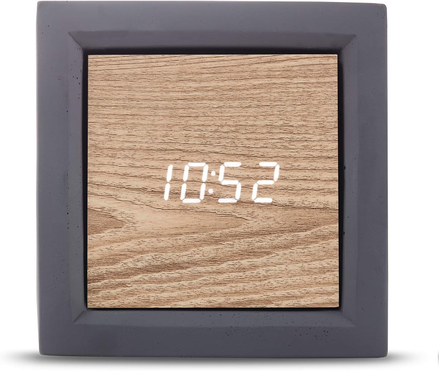 Orologio Da Tavolo Seiko Cander Berlin MNU 2515 F - Orologio Da Tavolo Silenzioso, Senza Ticchettio, 15 Cm, Analogico, Funzionamento A Batteria, Colore: Bianco MDF Orologio Da Tavolo Bianco MDF
