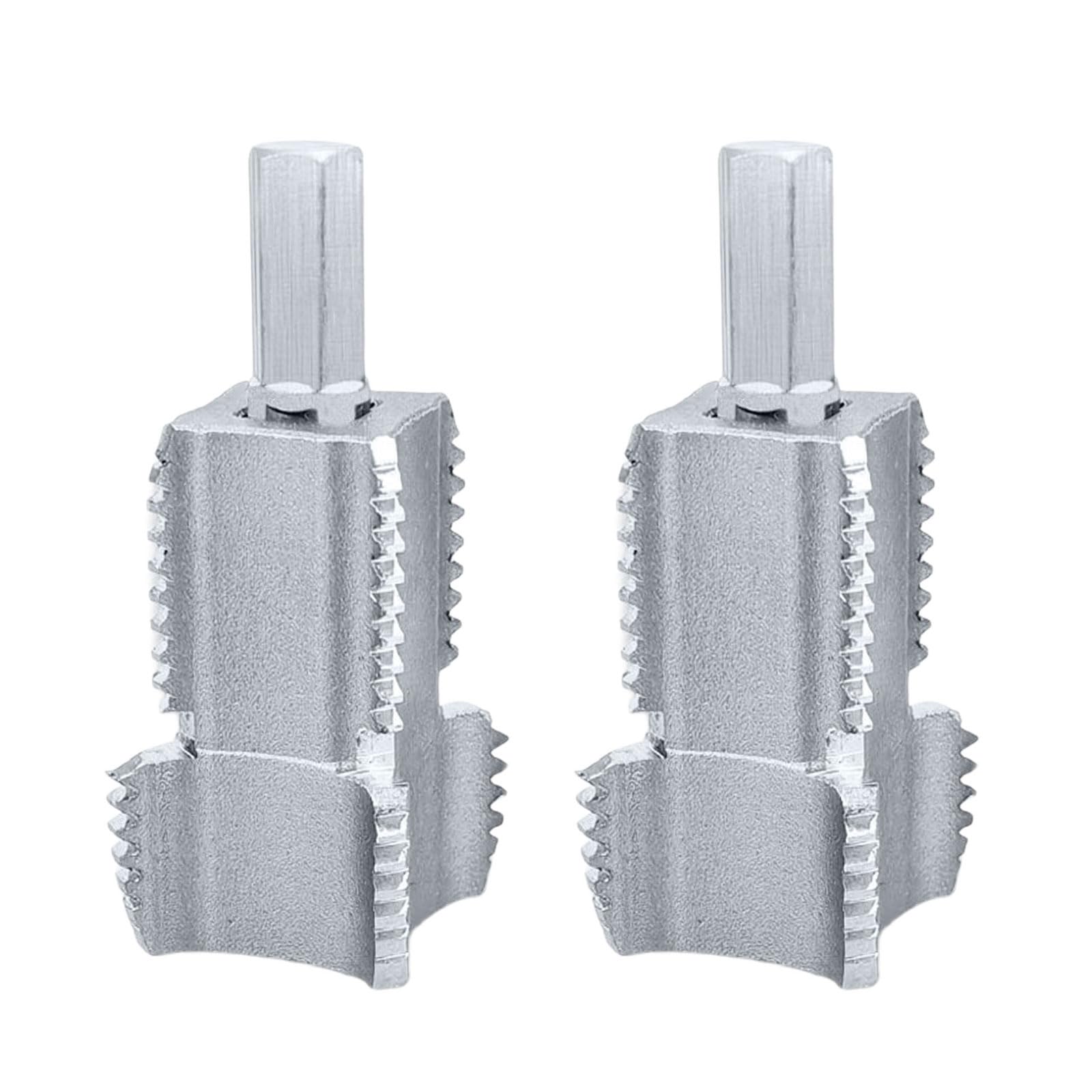 PVC Thread Maker Tool for Electric Drill Pipe Threader 1 / 2inch 3 / 4inch PVC Pipe Threading Dies Threader Professional