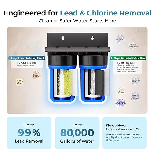 Miniatura 3 de ISPRING Sistema de filtración de agua para toda la casa