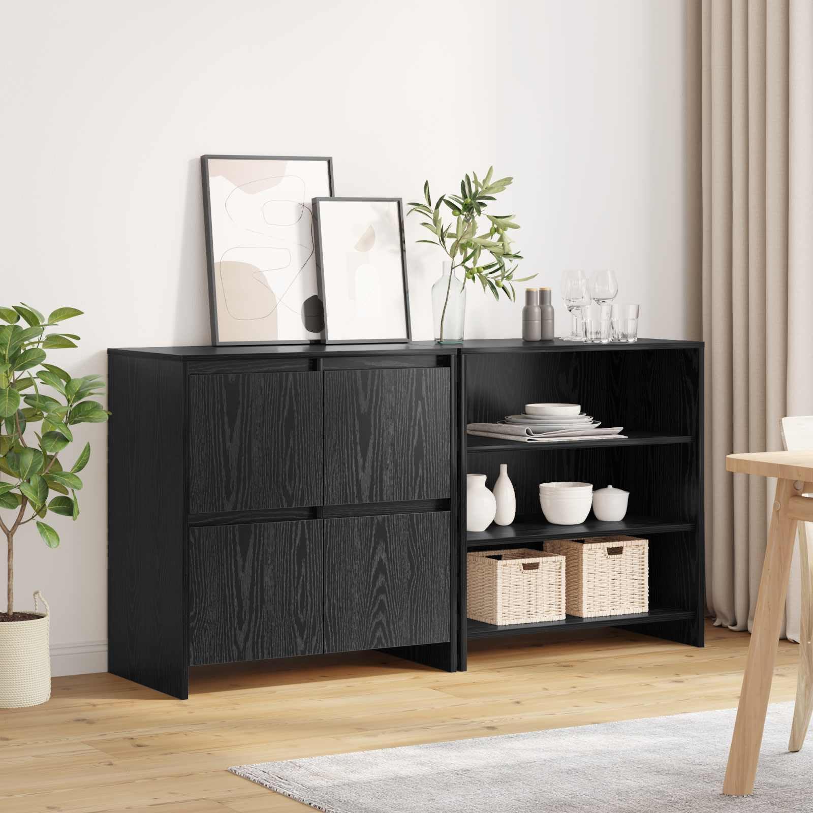 Hothingwell Mobiletto portaoggetti in 2 pezzi, 70 x 41 x 75 cm, colore