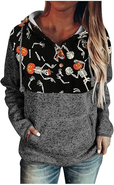 Womens halloween sweatshirts Clearance