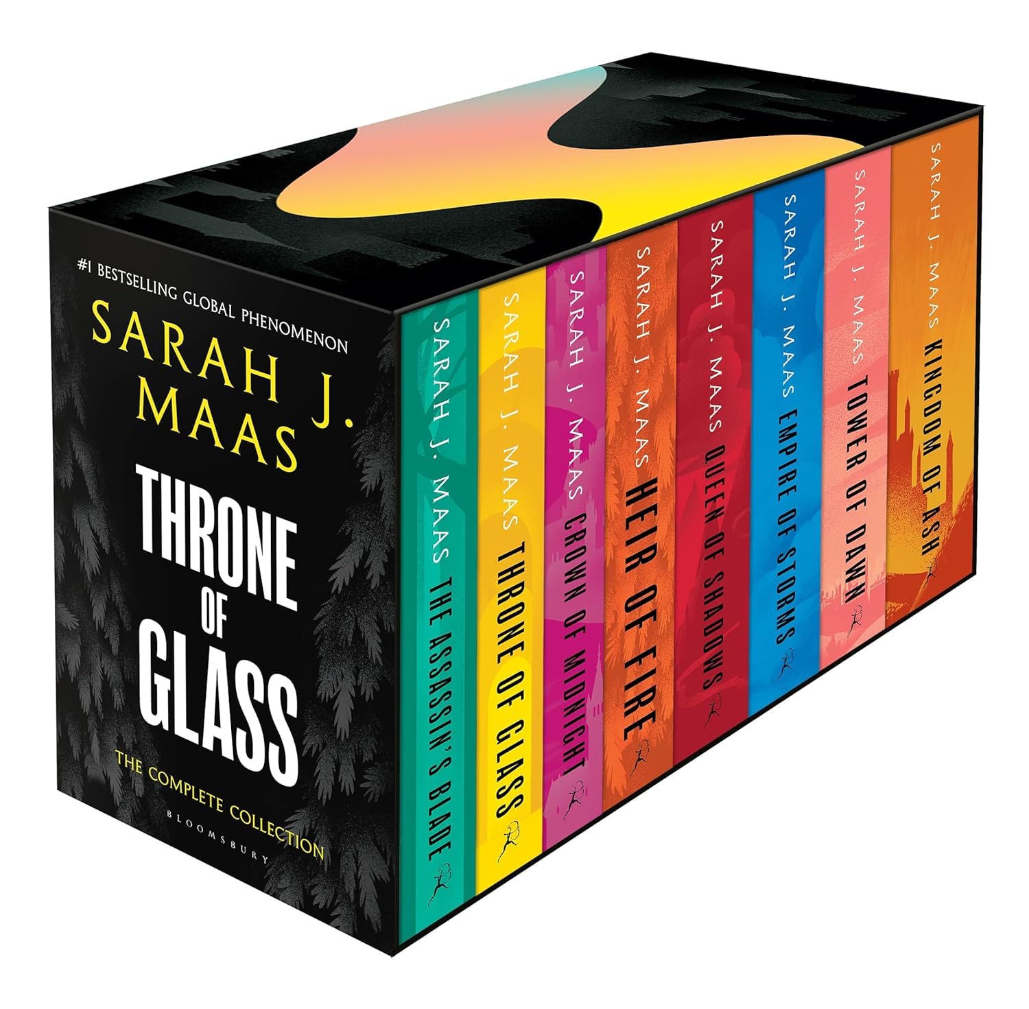 Throne of Glass Series 8 Books Collection Set by Sarah J Maas