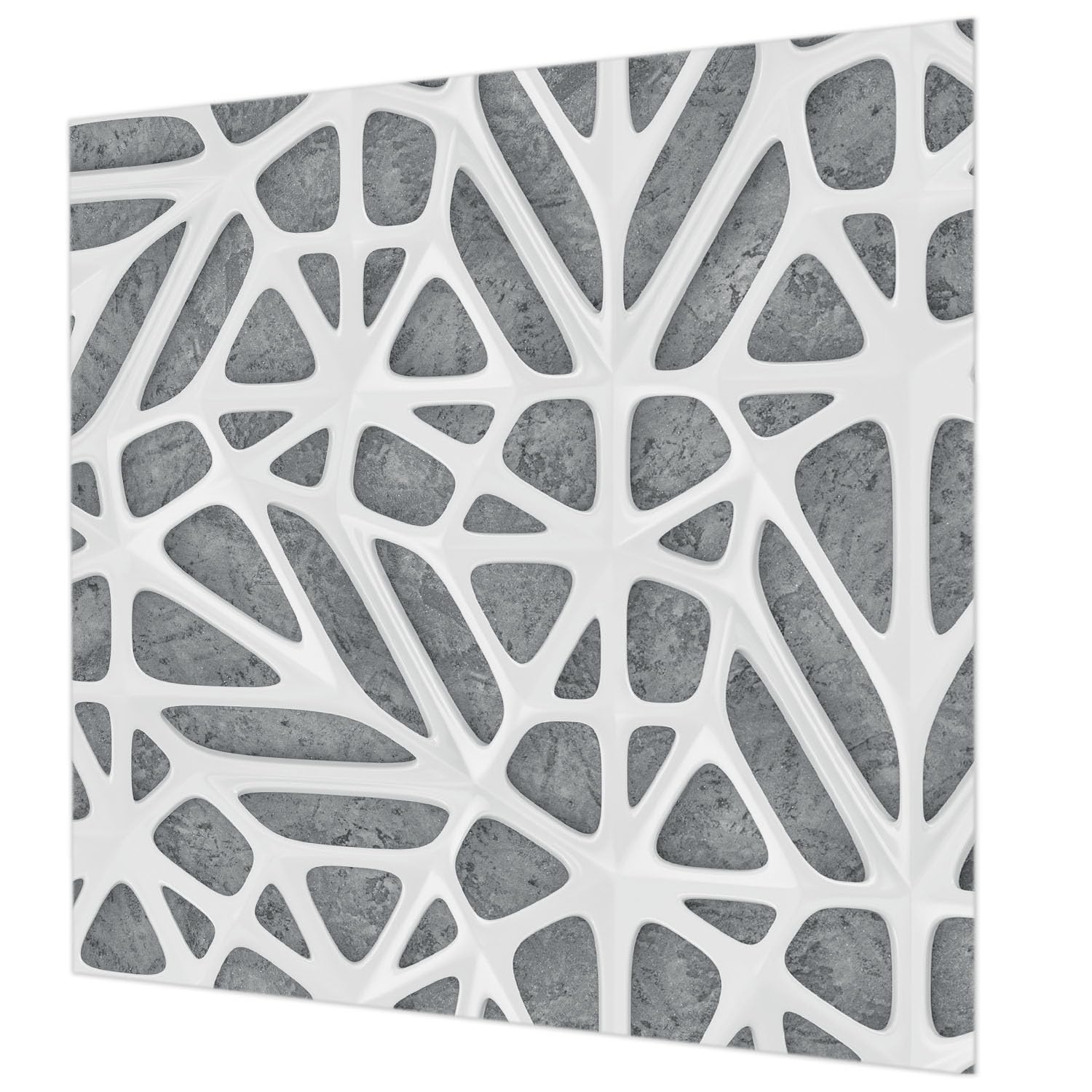 Papier peint géométrique 250x250 cm Tulup intissé avec colle