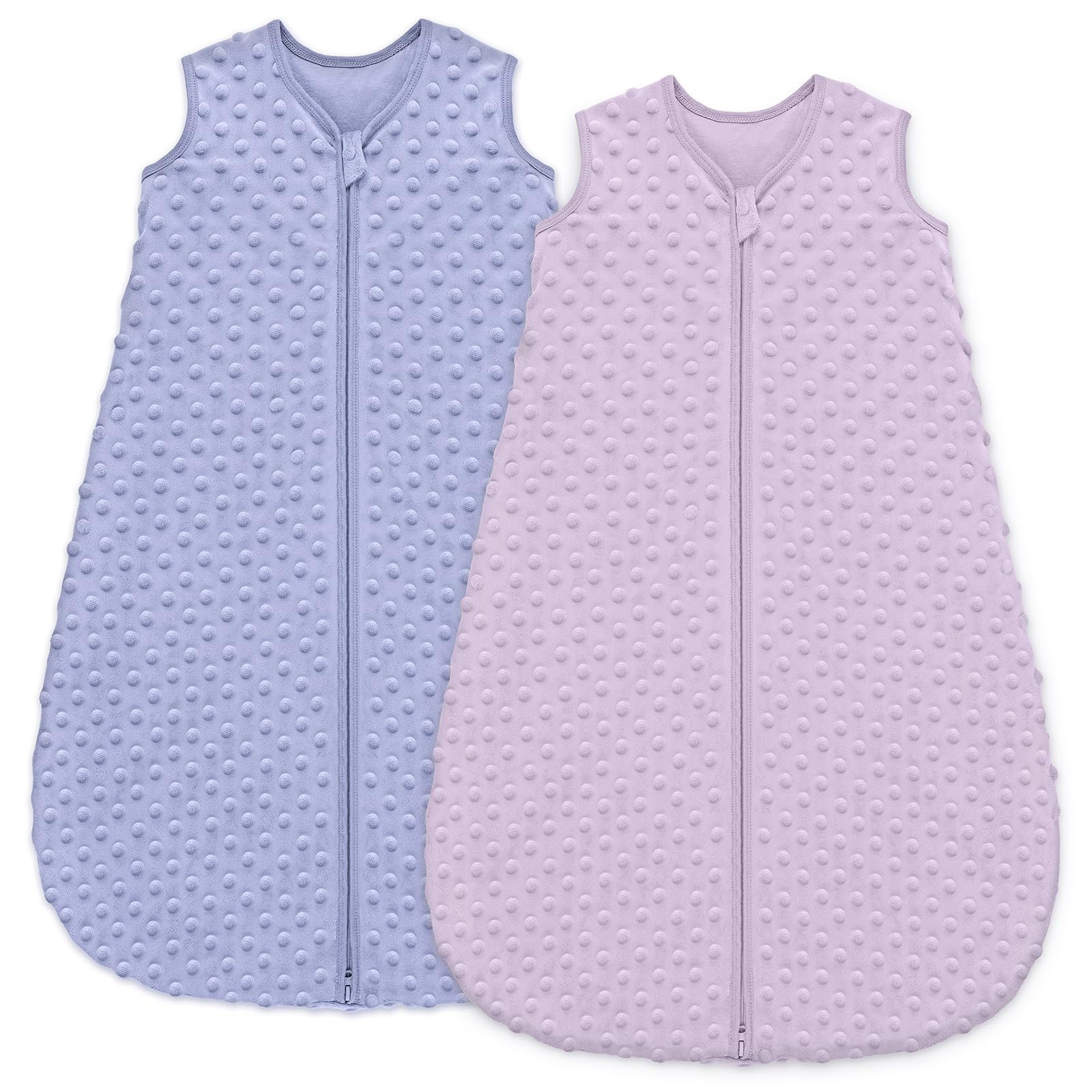 Unnivoll 2er Pack Baby Schlafsack Winter 1.5 Tog Baby Winterschlafsack