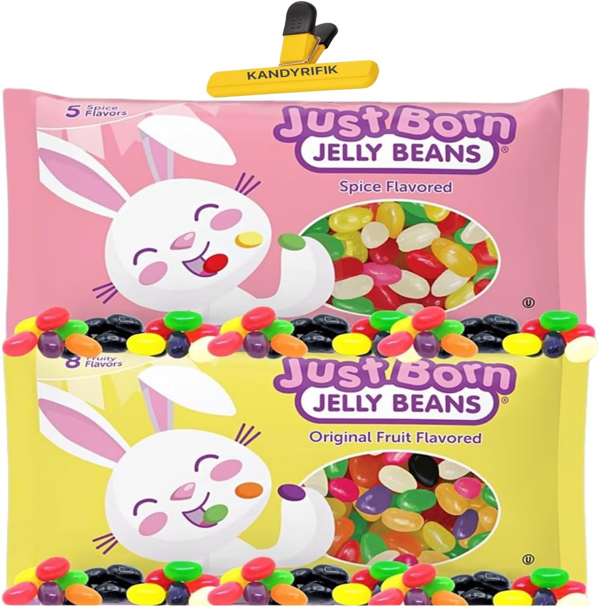 JELLY BEANS 2 PACK 2 FLAVORS (Original Fruit and Spiced