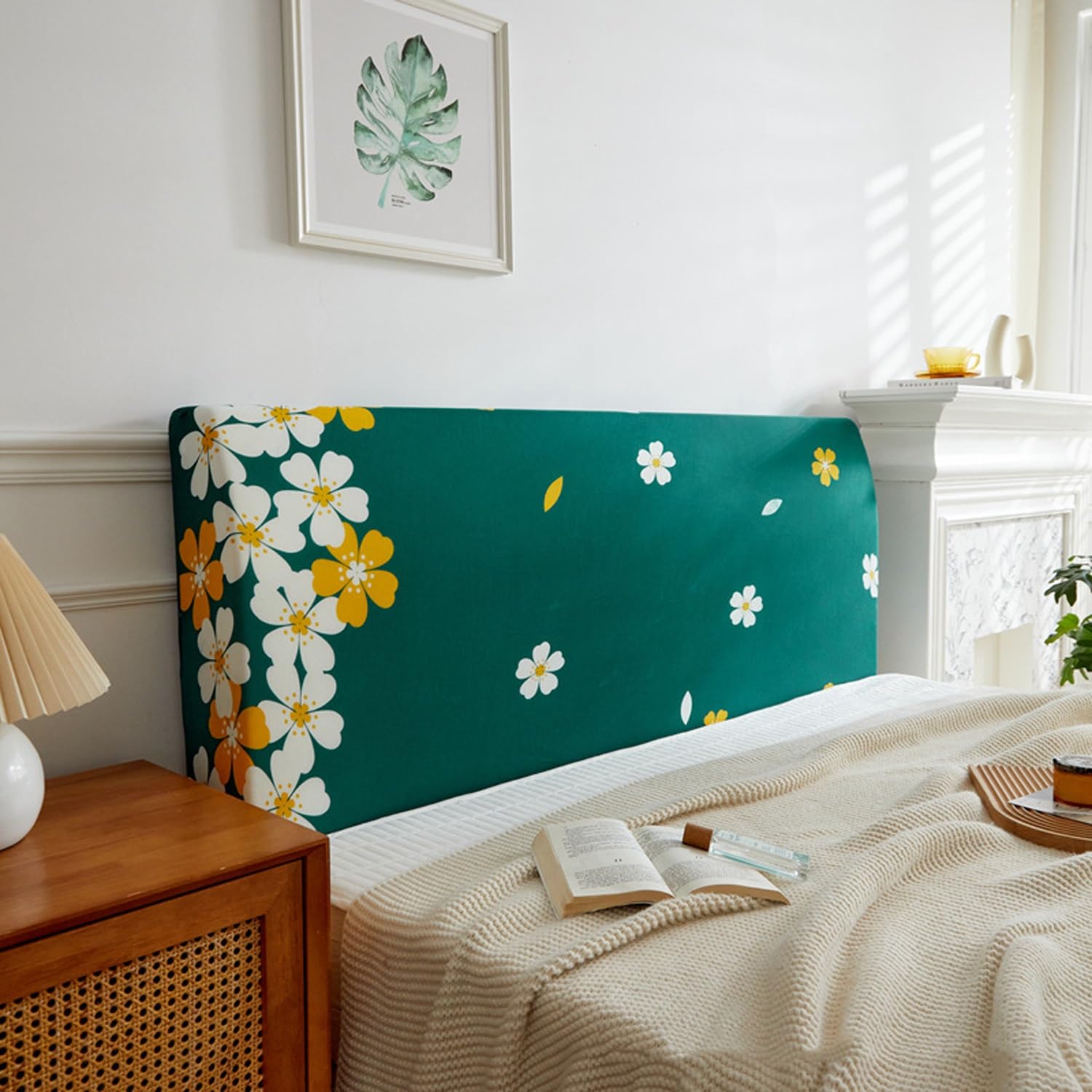 Copritestiera Letto Imbottito In Velluto - Universale Per Letti Matrimoniali E Singoli