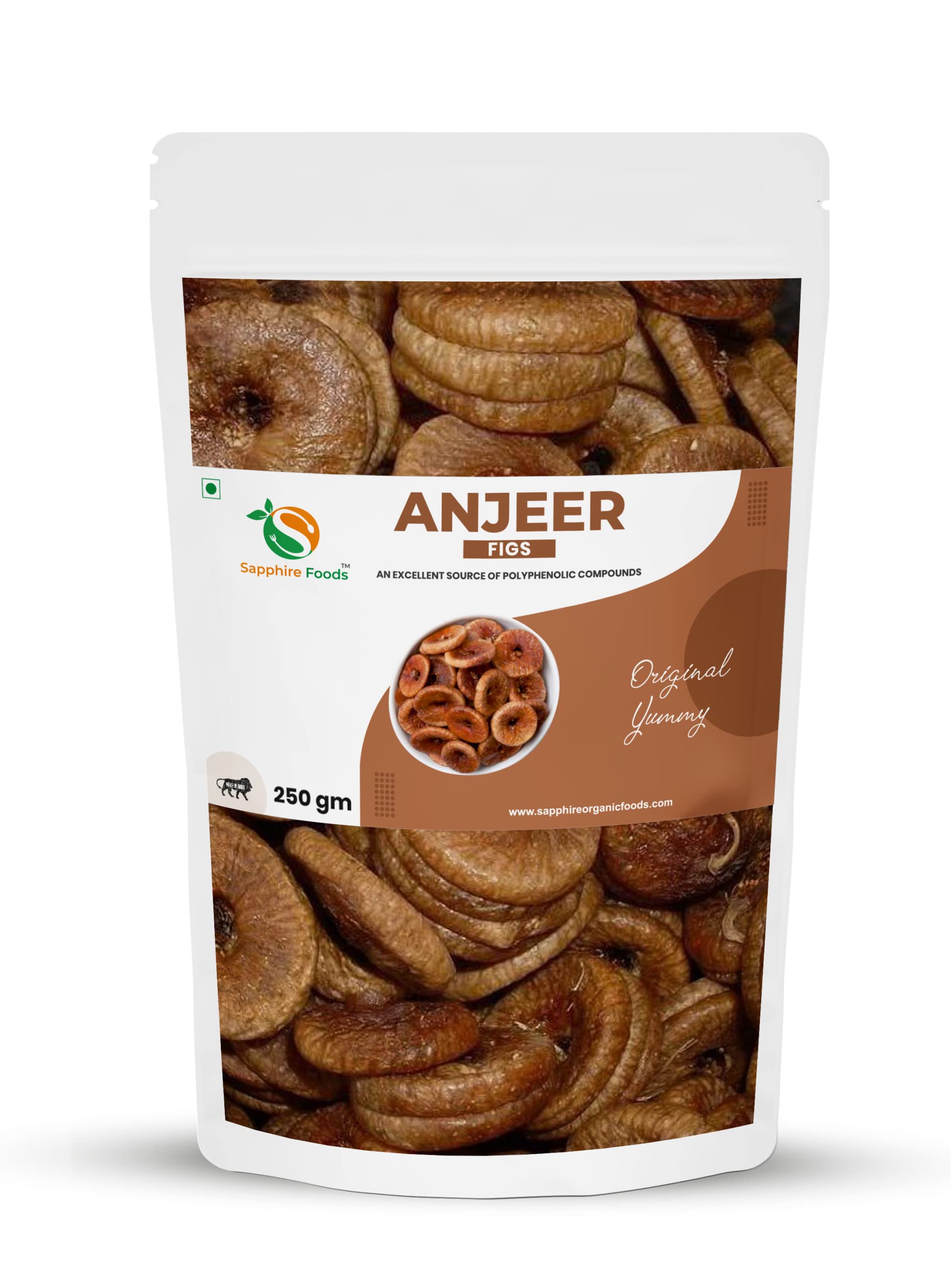 SAPPHIRE FOODS 250g Premium Dried Anjeer Rich source of Fiber Calcium & Iron Dry Figs Low in calories Non-GMO Dried Figs (250g) (B0B49MNG9Q) Amazon Price History, Amazon Price Tracker