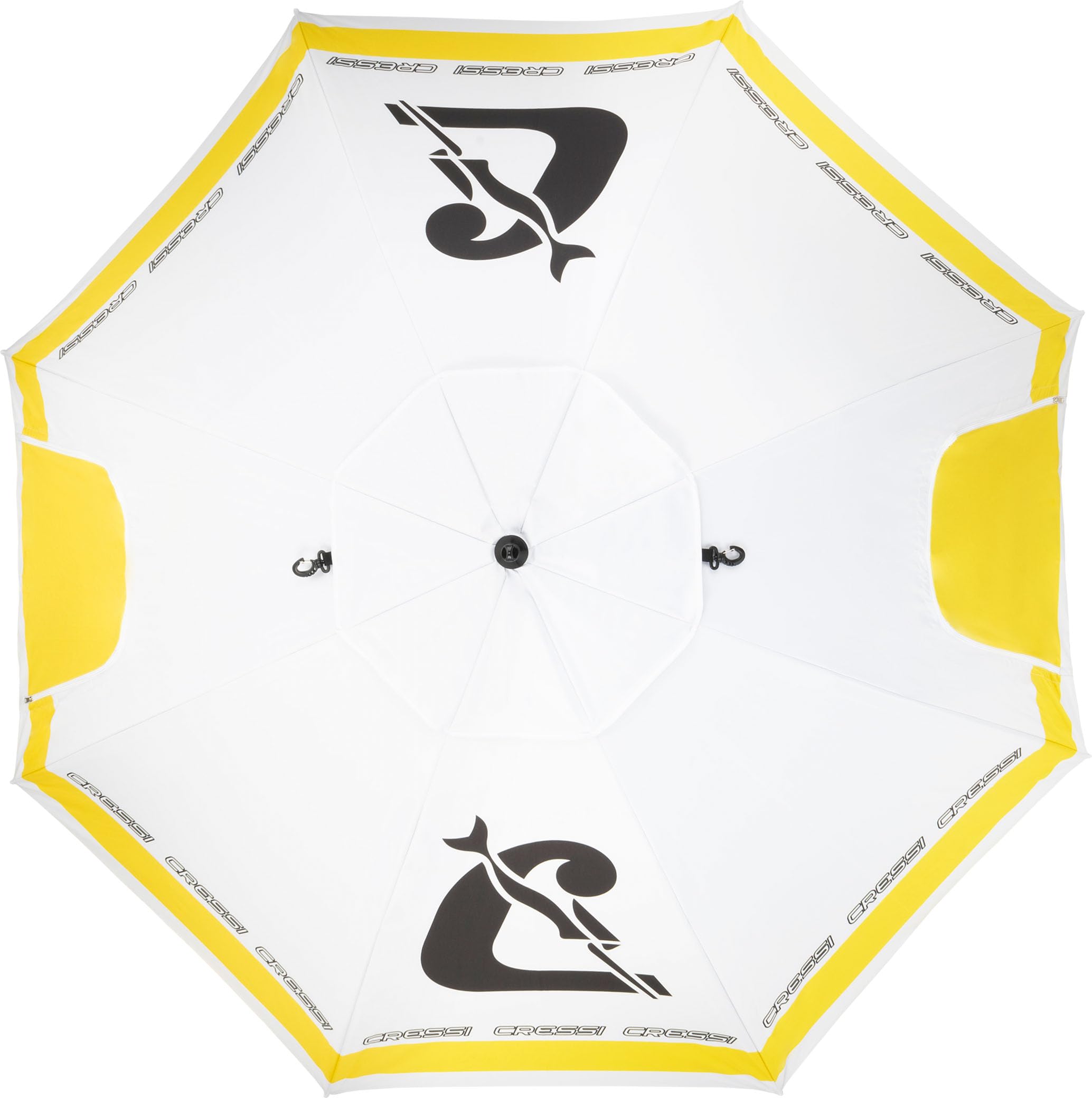Cressi Sunshell Umbrella Parasol - Lightweight and Portable Outdoor Parasol, for Protection from the Sun and Bad Weather