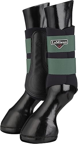LeMieux Grafter - Botas para caballos de cepillado - Equipo de protección y equipo de entrenamiento - Botas equinas, envolturas y accesorios (