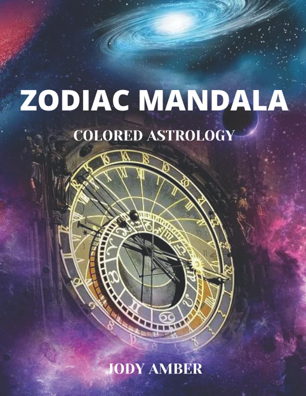 Zodiac Mandala: Colored Astrology/zodiac sign to color/ European Zodiac/ Chinese Zodiac/ Adult coloring book mandala