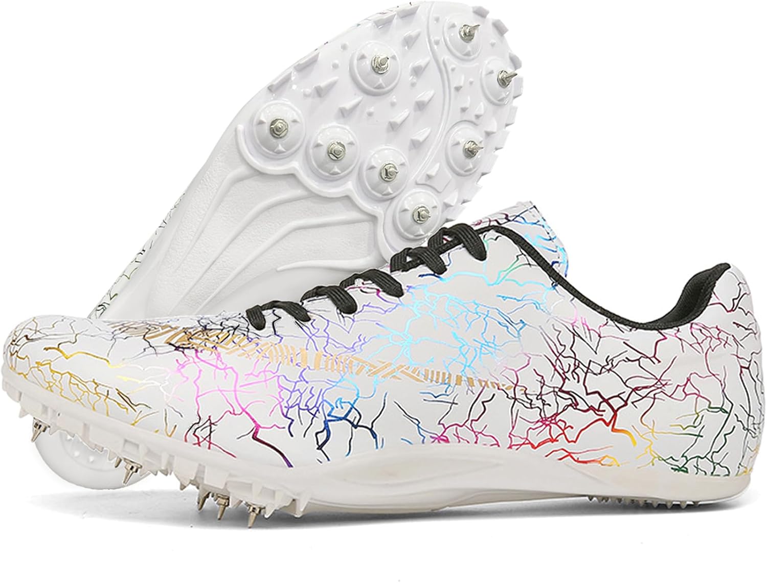 Jokvaex Track Spikes Shoes 8 Spikes, Track & Field Competition Long