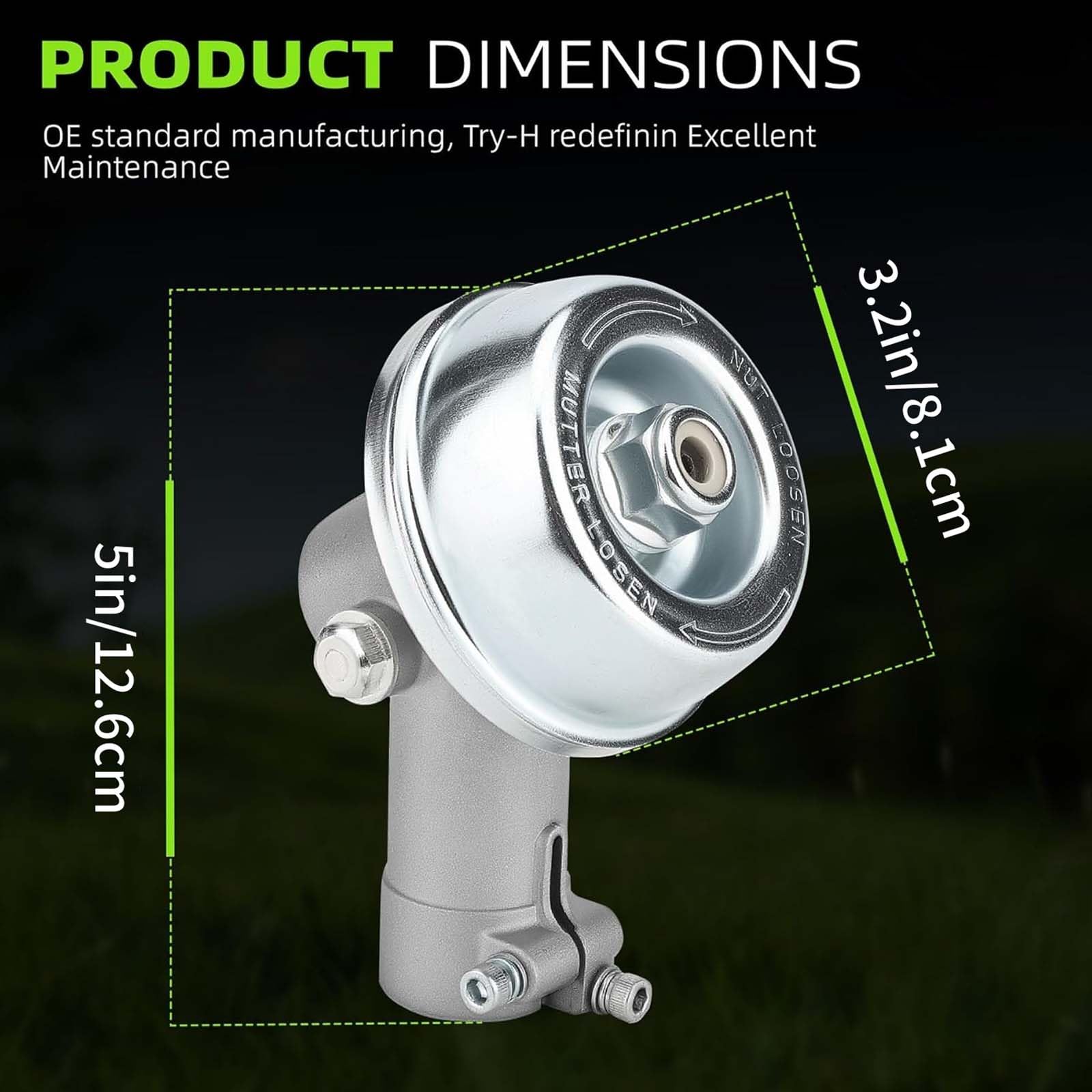 Cabezal de engranaje para desbrozadora Stihl FS55 FS55C FS56R FS70 FS70R