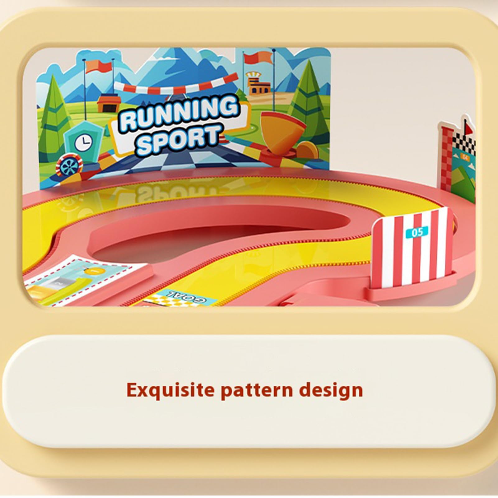 Jeu De Course avec Capteur De Mouvement - Interaction Parent-Enfant 2 Joueurs,Circuit De Course sans Fil Détection Mouvement,pour Anniversaire École Maison Filles Garçons