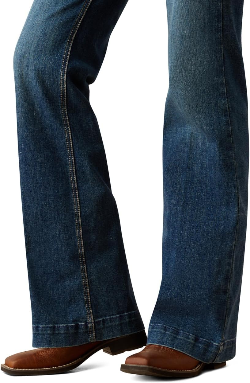 Ariat Womens Mid Rise Hasley Slim Trouser Jeans - Image 6