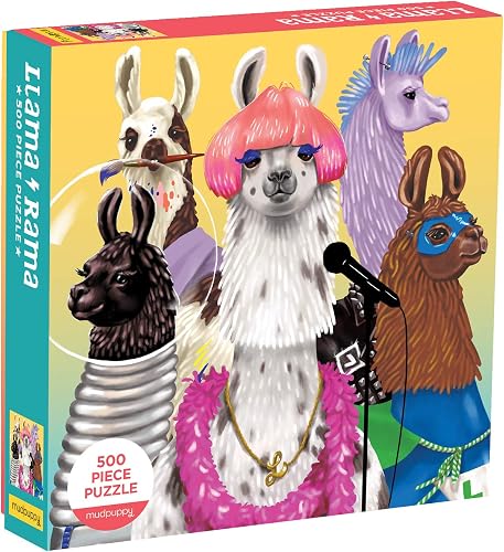 Llama Rama 500 Piece Family Puzzle