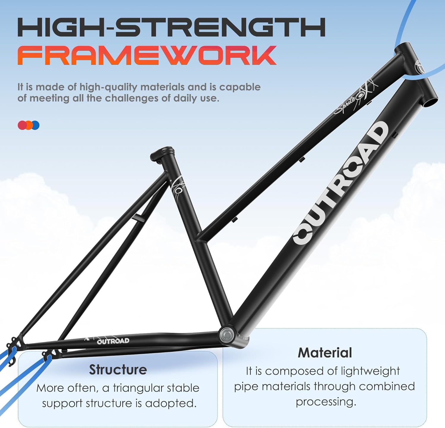 Max4out 26 inch 7-Speed Commuter Bicycle,Men's Cruiser Bike/Mountain Bike/Hybrid Bicycle,V Brake,Metal Frame, Adult Bike (Black, White, Blue, Green, Purple, Pink)