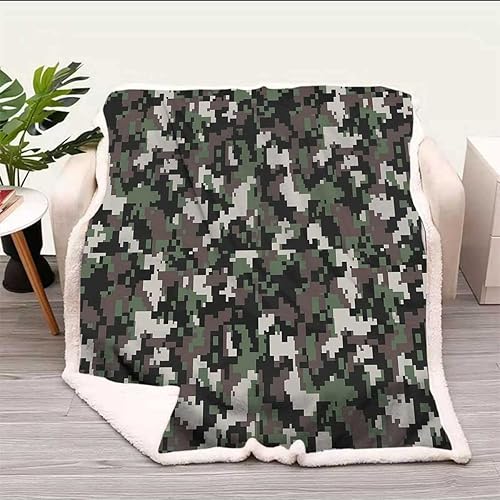 Miniatura 7 de Cobijas Calientes para Invierno de cielo estrellado azul marino, mantas suaves decorativas para sofá, cama, sofá, silla, tamaño individual, 59 x 79