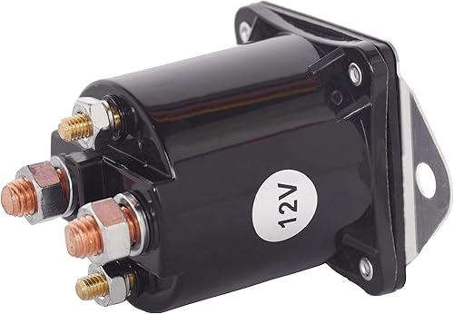 Miniatura 2 de El solenoide de carrito de golf de 12 V reemplaza al OEM 1013609, 1012275, 240-20013, 435-154, se adapta a 1984 en adelante Club Car DS Precedent