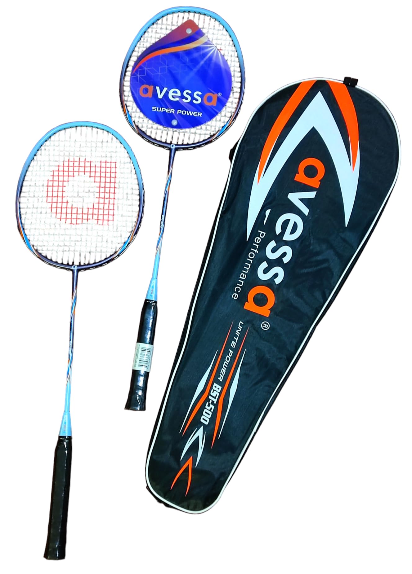 Avessa Profesyonel Badminton Raket Seti Mor