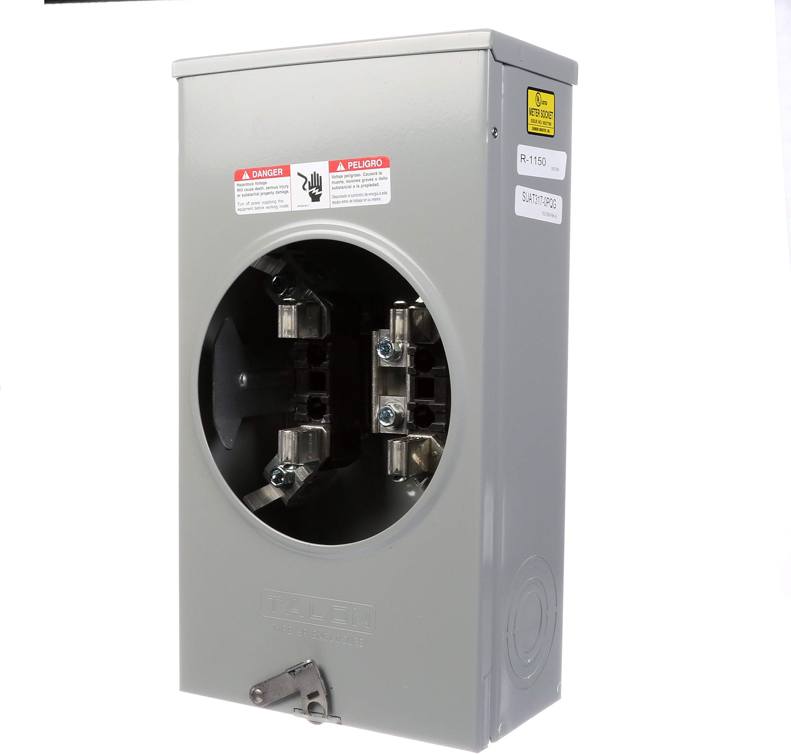 Siemens SUAT111-0G 135-Amp, 4 Jaw, Ringless Cover, Overhead And ...