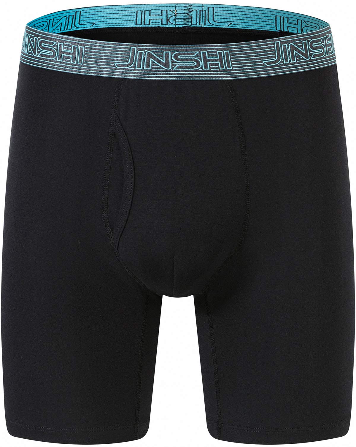 JINSHI Bóxer de Bambú Largos Calzoncillos Cómodos