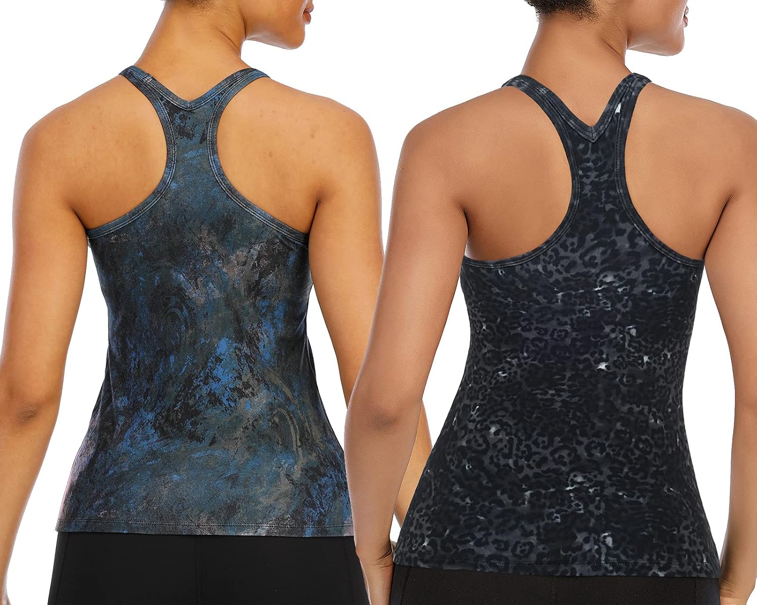 Workout Tank Tops for Women with Built in Bra Womens Tops Yoga Racerback Tank