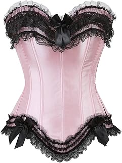 Satin Bustier Corset Mariage Femme Sexy Grande Taille