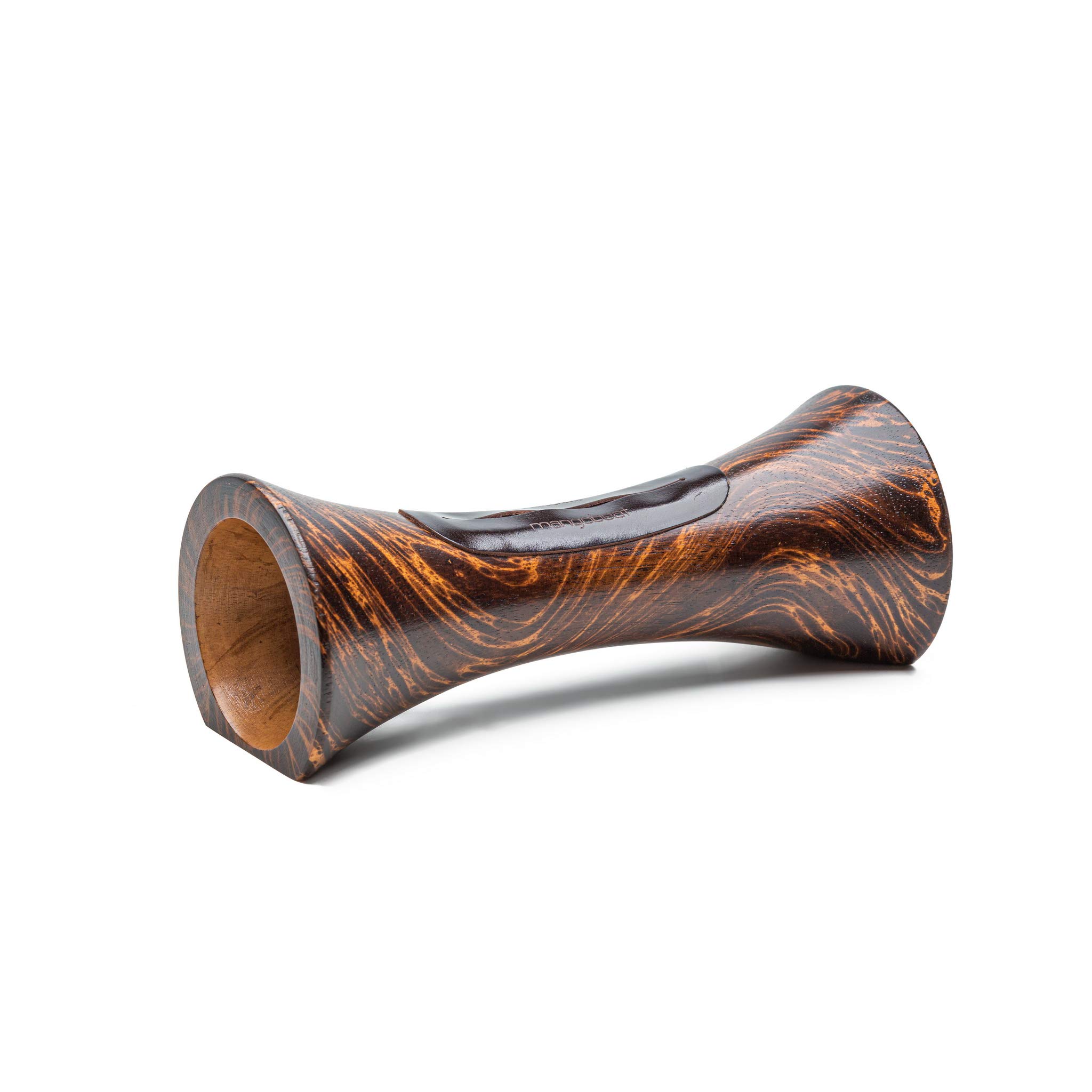 mangobeat® - Enceinte écologique et Universelle en Bois - Amplification de Tous Les Smartphones sans électricité - « Loupe » 25 cm