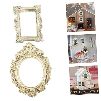 Amazon.co.jp: STAHAD 12個 フォトフレーム ミニフレーム 金の