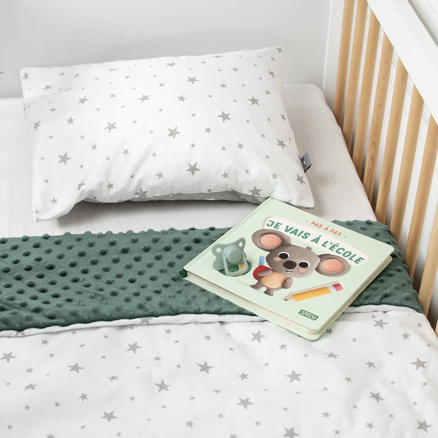 Sevira Kids - Wendbare und ultraweiche Decke, Stella, hergestellt in Frankreich