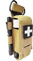 Vista 5 de Bolsa de torniquete táctica Molle con corte láser, soporte para torniquetes, funda para torniquetes, IFAK TQ, estuche para torniquetes, trauma