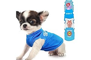 4 Pcs Boy Girl Teacup Tea Tiny Small Puppy Clothes Dogs Cat Shirt Vest