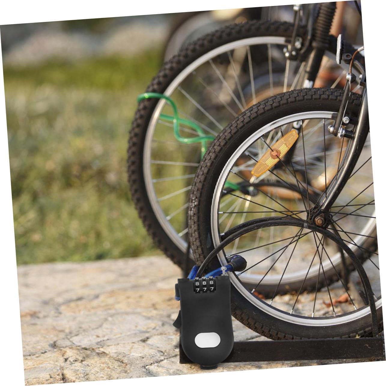 BESPORTBLE 8pezzi Lucchetto Antifurto Per Snowboard e Bici Da Lucchetto Compatto Con Password Per Sicurezza Ottimale Accessori Per Snowboard e Biciclette