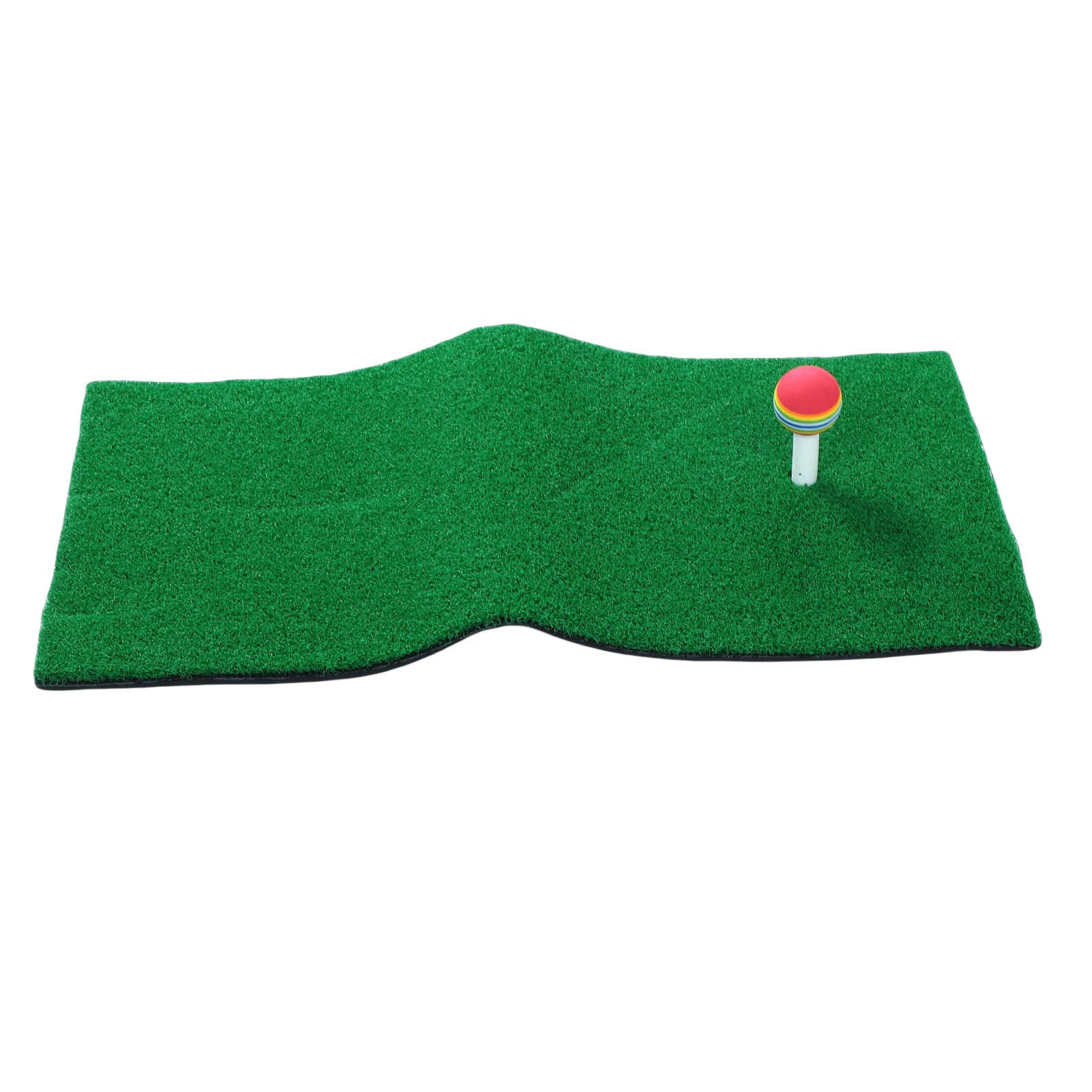 Annadue Juego de Práctica de Astillado Instantáneo Portátil con Bolas de Tapete de Césped para Todos los Niveles de Habilidad, Diseño a Prueba de Desgarros