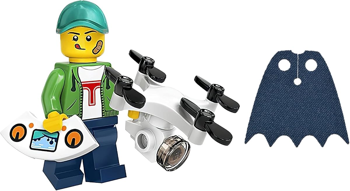 Minifigures Series 20 - Drone Boy with Bonus Blue Cape - 71027