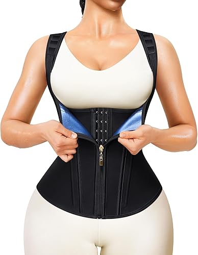Junlan JD7092 sauna-suit, Black