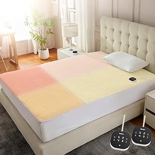 Bwarm King Heated Sherpa Mattress Pad