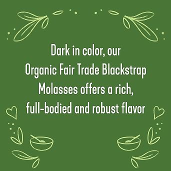 Wholesome Sweeteners, Blackstrap Molasses, 16 oz