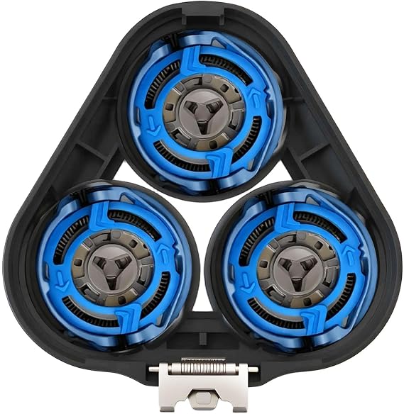 SH-50 Replacement Heads Compatible with Philips 5000 & 6000 Round Blade
