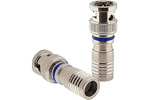 RG6 BNC Male Compression Connector