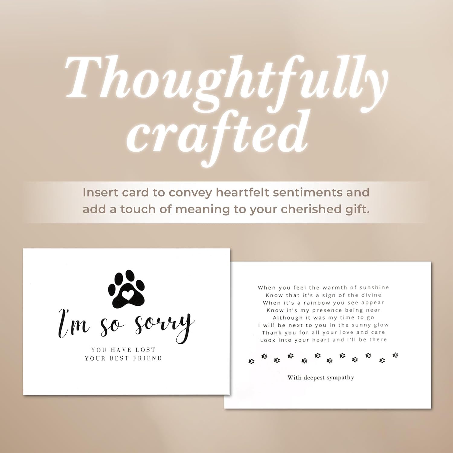 Pet Memorial Suncatcher, Dog Memorial Gifts, Pet Loss, Pet Sympathy, Thoughtful Dogs and Cats Remembrance, Bereavement Gifts - Image 7