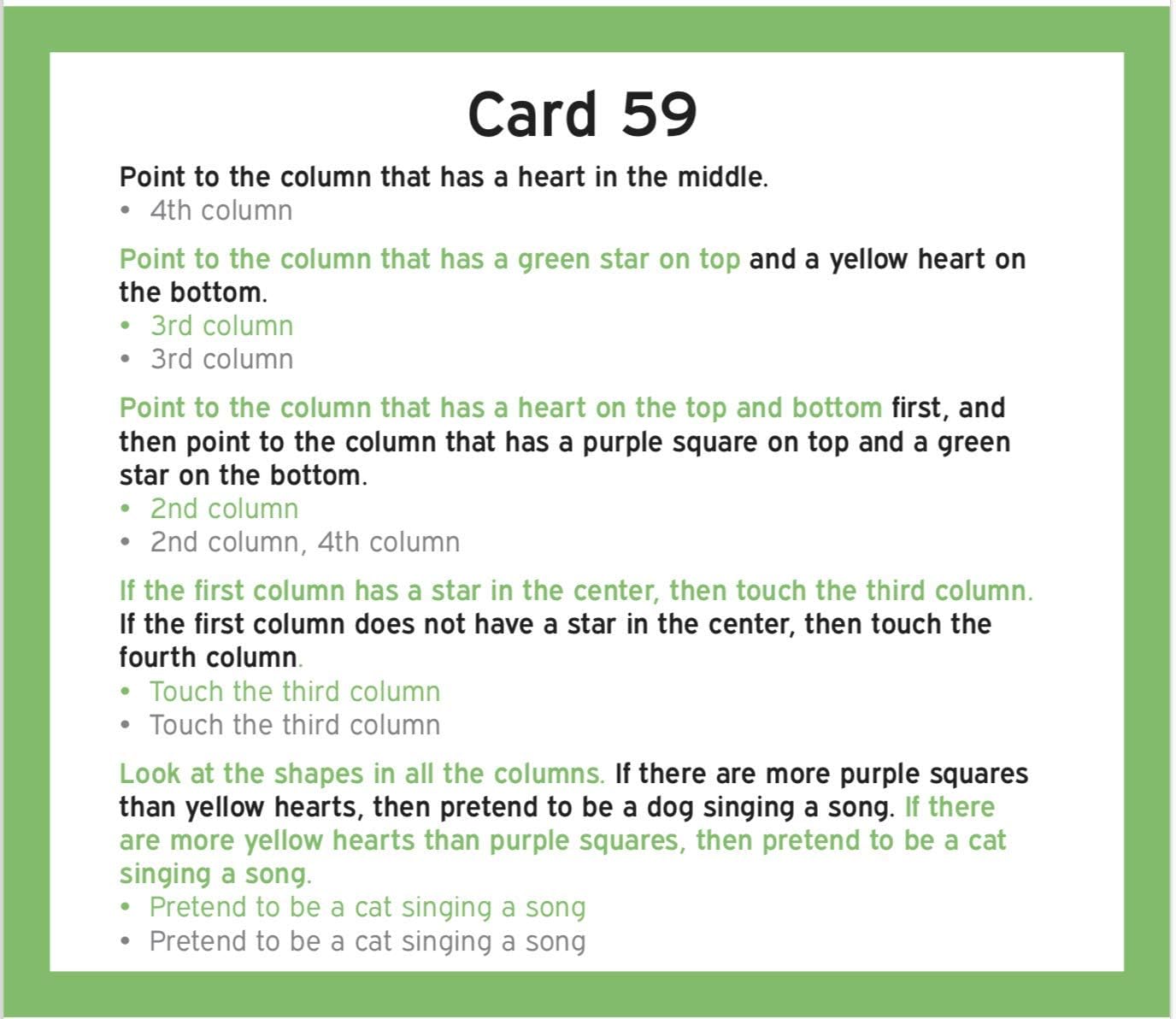 TestingMom.com Gifted Learning Flash Cards – Following Directions for 1st Grade - 2nd Grade – Practice for Grade 1 - Grade 2 CogAT Test, Iowa Test (ITBS), OLSAT Test, NYC Gifted and Talented, WPPSI