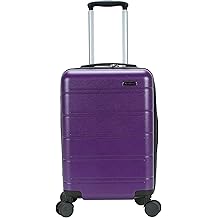 Tahoe Hardside Expandable Carry on Luggage with Spinner Wheels, Purple
