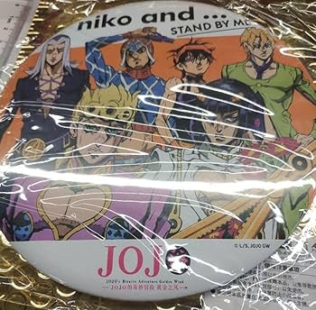 バラOk ジョジョ 6部 中国上海限定 ポップアップ スクエア缶バッジ box バラOk ジョジョ 6部 中国上海限定 ポップアップ スクエア缶