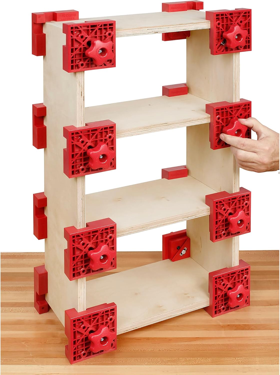 Woodpeckers M2 Box Clamps, 2 Pack, Versatile Woodworking Clamps for Quick and Easy 90 Degree Joints