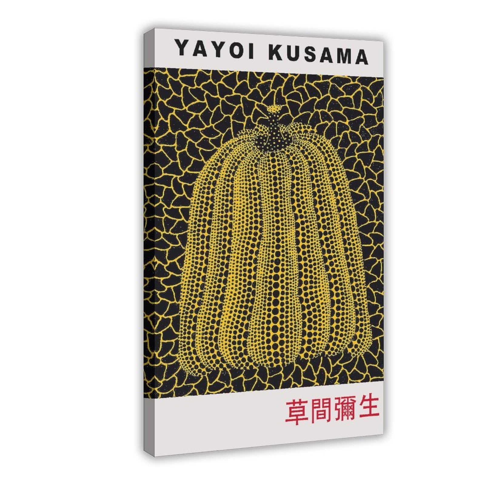 MWCGHA YAYOI KUSAMA Pumpkin Poster Canvas Poster for Office Decor Gift