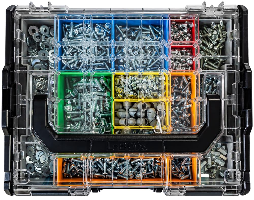 Tool case L-BOXX 102 Transparent lid inside-l378xD313xH61mm