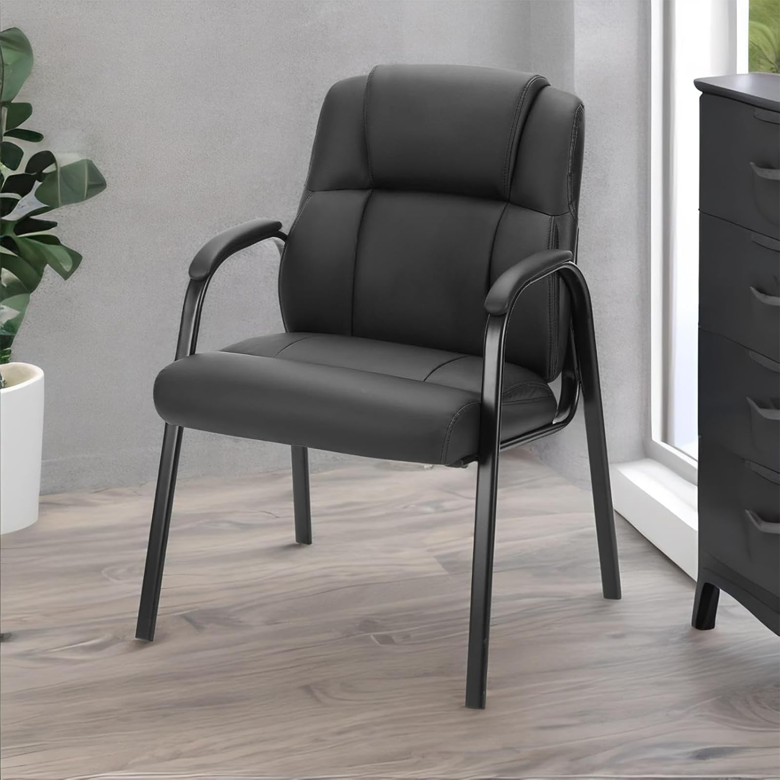 Sweetcrispy PU Guest Chair